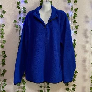 Cozy warm blue jacket